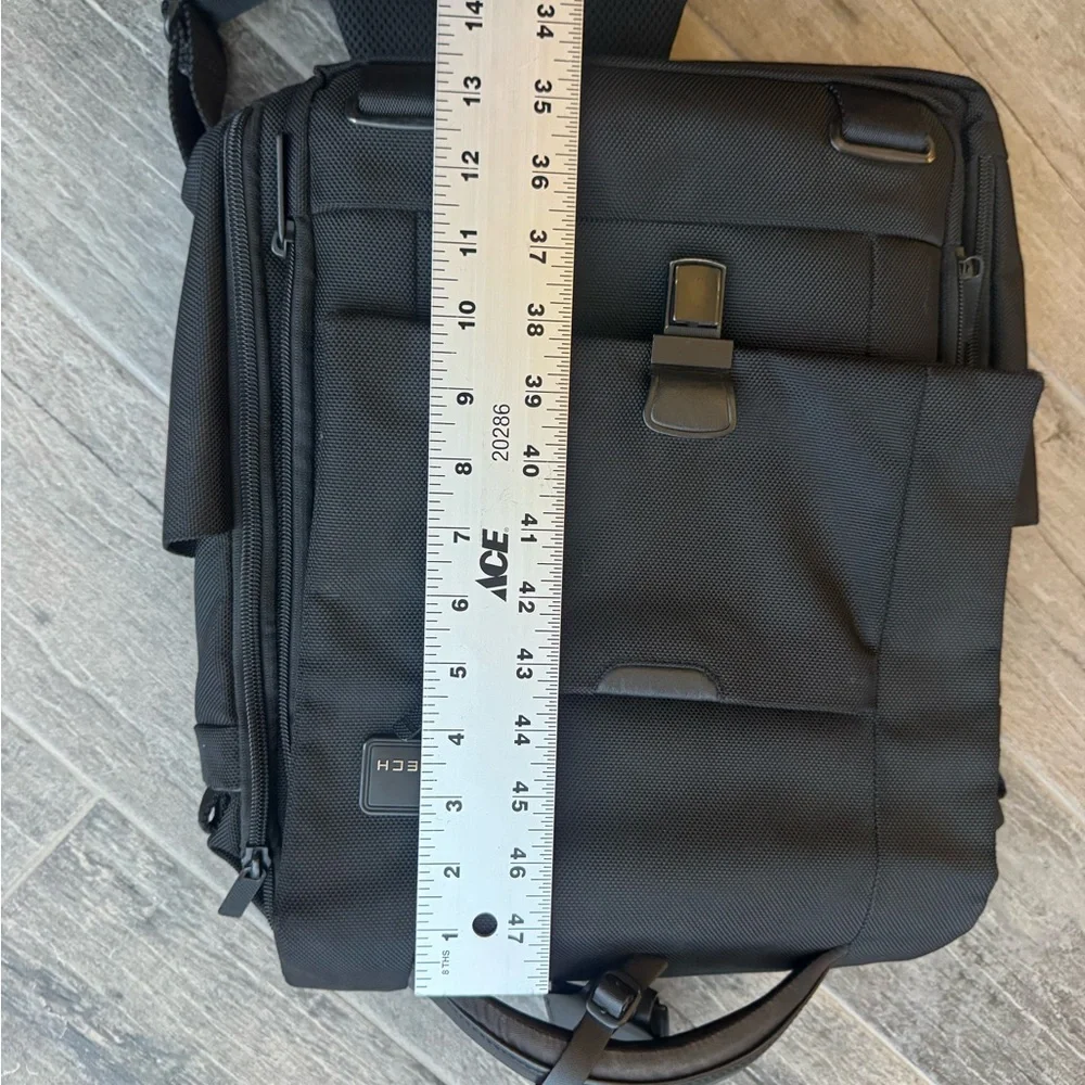 TUMI TECH BLACK COMPUTER TRAVEL BACKPACK